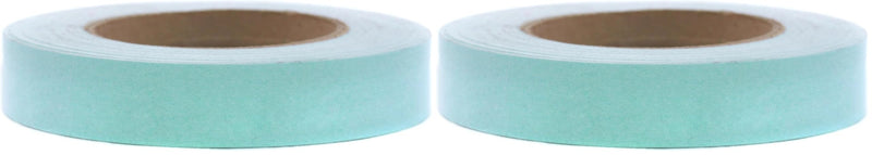 ChromaLabel 1 Inch Removable Adhesive Color Code Labeling Tape, 60 Yard Roll, Aqua (Pack of 2) 1" Wide, 60 Yards (Pack of 2)
