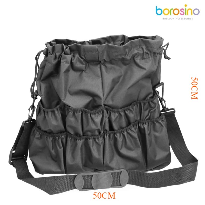 Multifunctional Balloon Organizer Bag - Wide Mouth Tool Storage Bag for Clown/Entertainer/Balloon Twiste