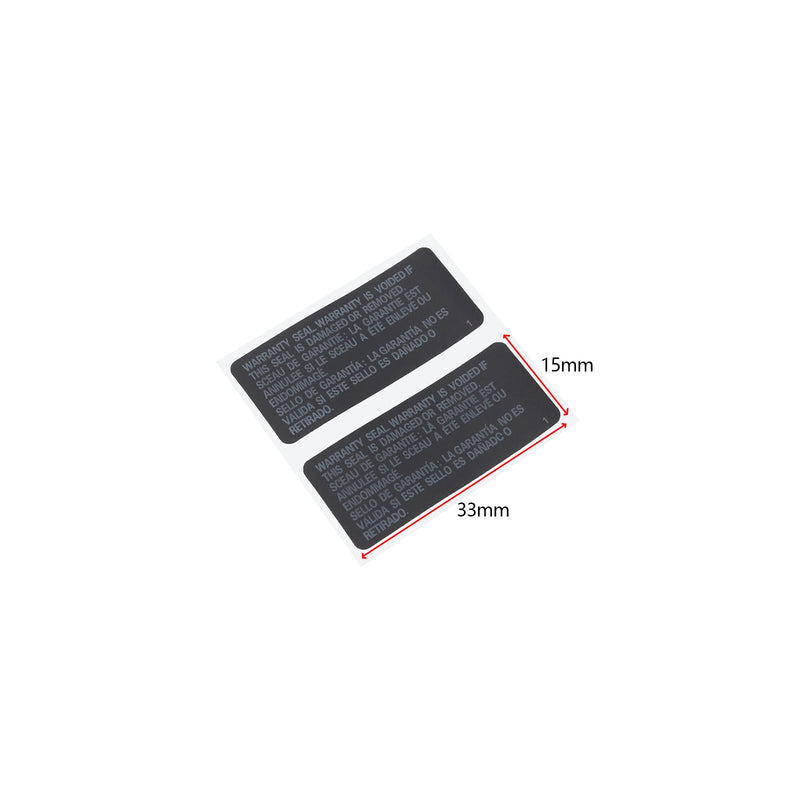10pcs Warranty Seal Stickers 33x15mm Anti-Tamper Label Sticker Warranty Label Sticker Game Console Shell Sticker Compatible with Sony Playstation 3 Host