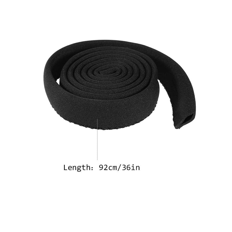 LIXADA Water Bladder Tube Cover Hydration Tube Sleeve Insulation Hose Cover Thermal Drink Tube Sleeve Cover Black