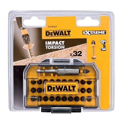 DEWALT Extreme FLEXTORQ Screwdriver Bit Set, 32-Piece, DT70523T-QZ One Size