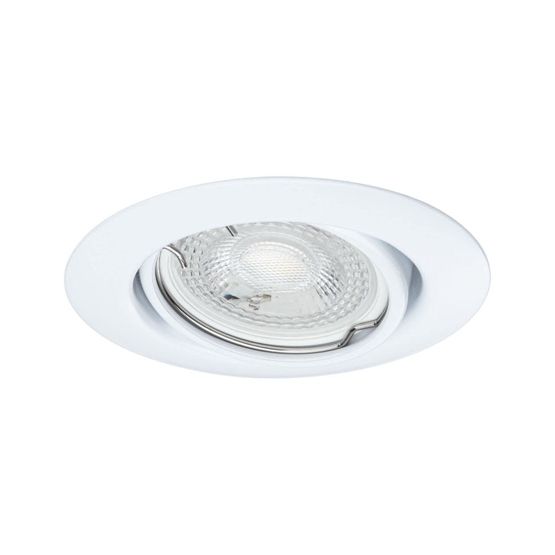 Paulmann EBL 93400 Base LED Recessed Light Round Max. 10 W Recessed Spotlight Matt White