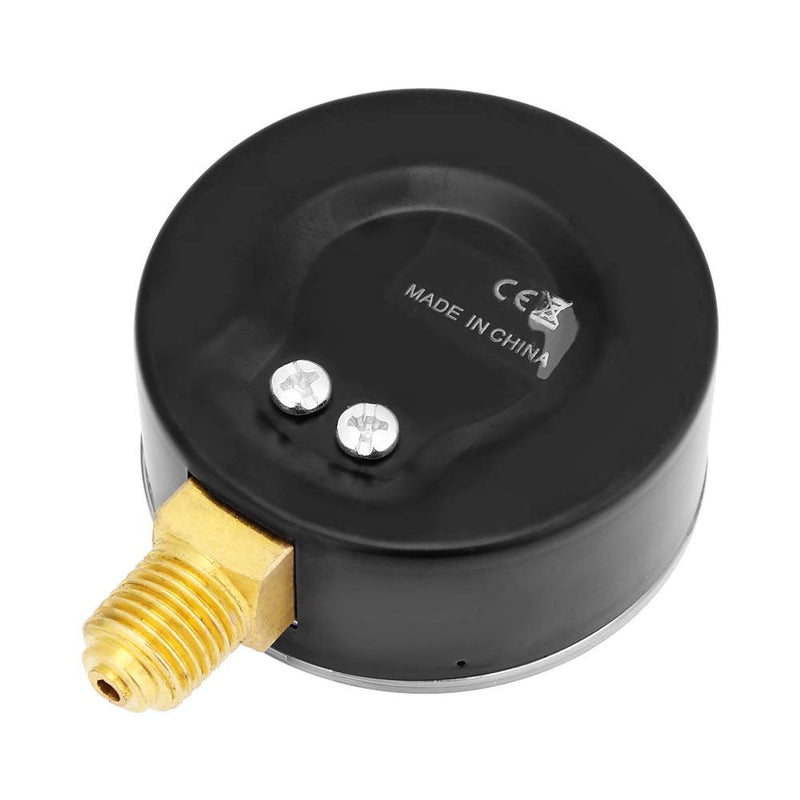 Air Oil Water Pressure Gauge 1 4 Inch NPT 0 10 Bar Side Mount Pressure Gauge Metal Inch Air Gauge Pressure Gauge Pressure