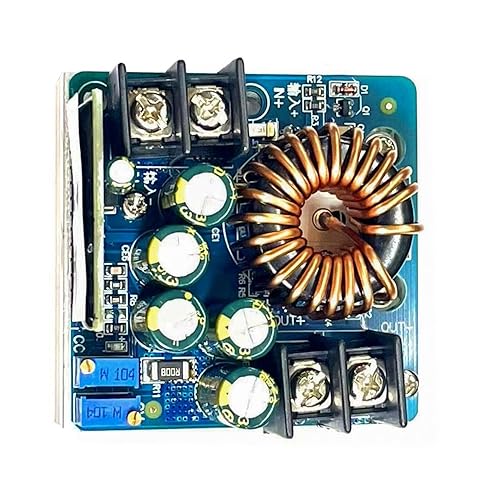 High Power Step Down Converter, 400W DC-DC 10.5V-60V to 0-45V Adjustable Supply Module, Buck Power Regulator Module