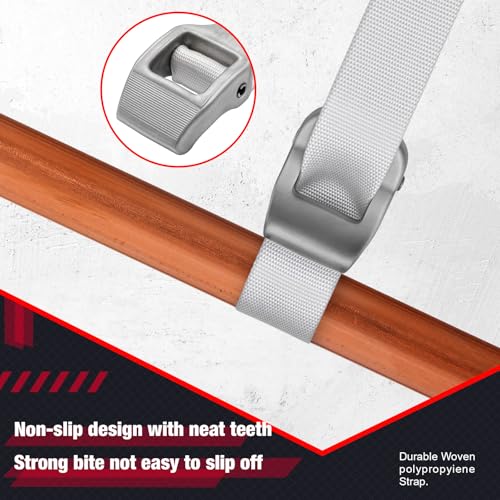 Lasnten 16 Inch Oil Filter Strap Wrench for Plumbing Adjustable Pipe Wrench