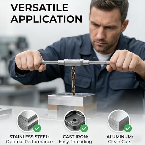 Metric tap and die set M3 to M12（40psc) Tap & die sets Rethreading tool kit screw tap set machuelos para hacer roscas a metal Includes storage box