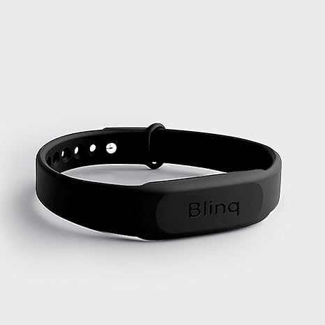 Digital Business Card Wristband - Tap to Share NFC Tag & QR Code - Compatible with iPhone & Android- No App or Subscription Required (Black)