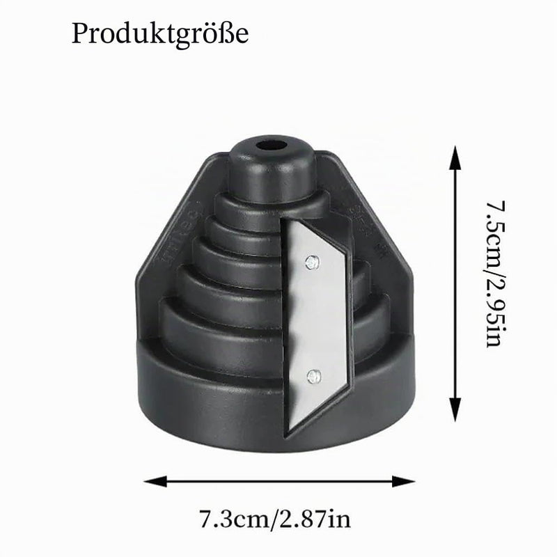 VOSSOT Plastic Pipe Chamfer Tool, Deburrer, Pe Pipe Deburrer, Deburring Tool, for 20-63 mm Plastic Pipes, Hand Deburring for Inner and Outer Edge, Ideal for Plumbing, Construction & DIY, PVC, PP, PE Pipes