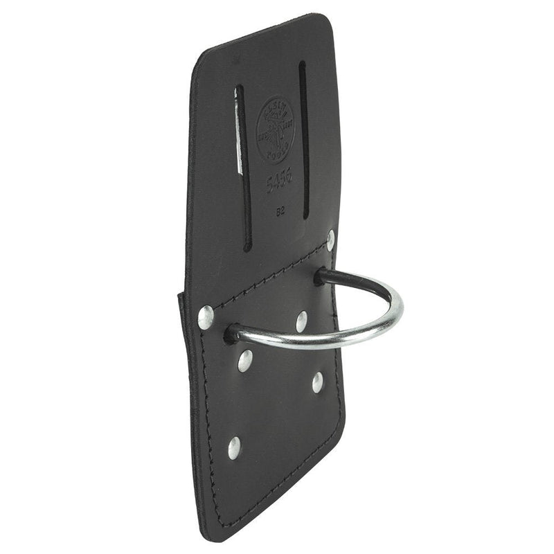 Klein Tools 5456 Leather Hammer Holder with Slotted Connection and Metal Ring (Pack of 4) Schwarz Pack of 4
