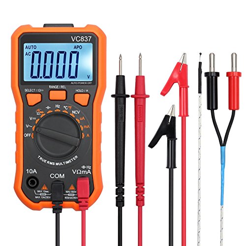Proster Multimeter 6000 Counts + Multimeter Magnetic Hanger Strap
