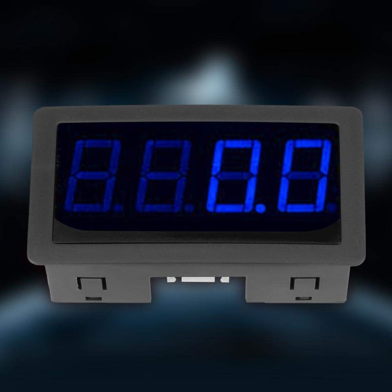 4 Digital LED Speedometer, Tachometer, Tachometer + Hall Proximity Switch Sensor NPN (Blue)