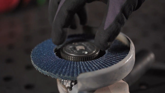 Cleaning Disc, Pack of 5, Diameter 125 mm, CSD Disc, Blue, Coarse Cleaning Disc, for Angle Grinders