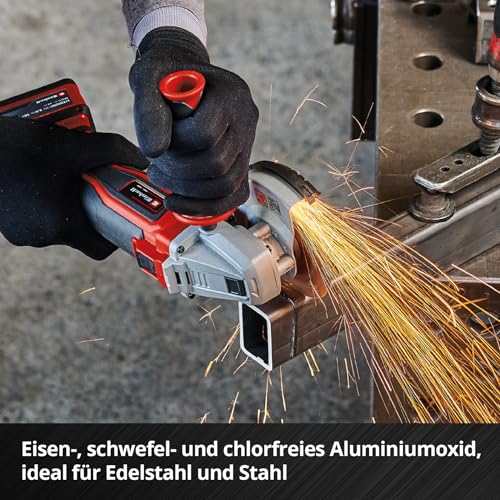 Einhell 5-Piece Thin Cutting Discs for Metal, Diameter 125 x 1 mm | Low-burr cuts, long service life, MPA certified, straight design, for angle grinders 125 x 1.0 mm 5 pieces.