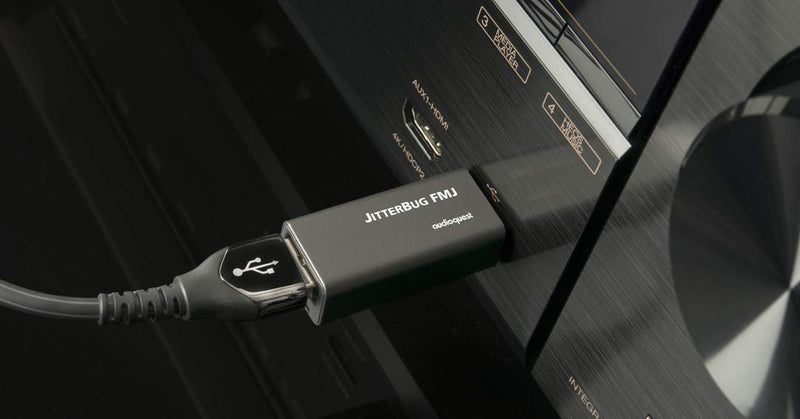AudioQuest JitterBug - FMJ USB Data & Power Noise Filter Jitterbug FMJ USB Data & Power Noise Filter