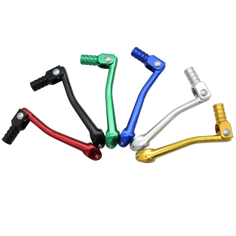 CNC Aluminum 2" Folding Gear Shifter Shift Lever for Honda XR50 CRF50 XR CRF 50cc 70cc 90cc 110cc 125cc Dirt Pit Bike (Red Black) Red Black