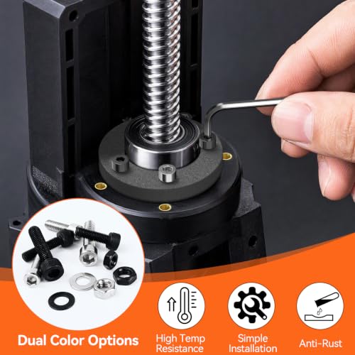 Preciva M3 Threaded Inserts Screw Kit, Heat Set Insert Tool for 3D Printing