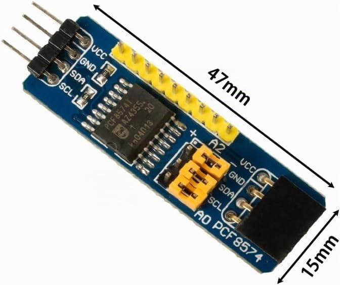 12pcs PCF8574 IO Expander I/O Expander I2C Bus Evaluation Development Module PCF8574 Module is Suitable for Arduino