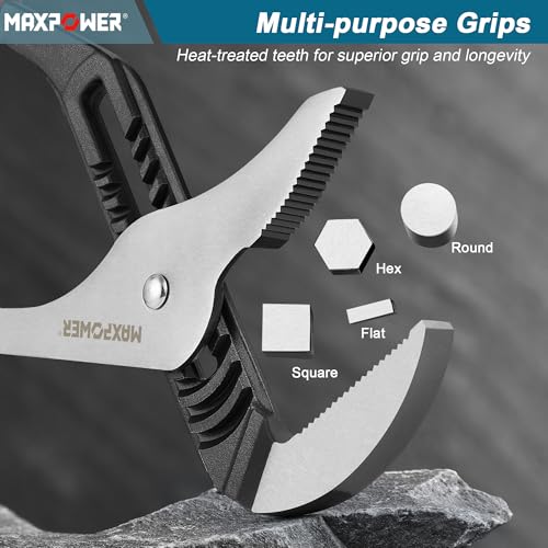 MAXPOWER 20 inch Groove Joint Pliers, 5.5 inch Max Opening 20"
