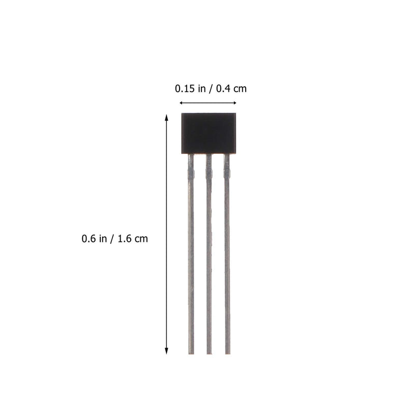 VILLCASE Hall Sensor 25pcs/lot A3144 3144E OH3144E Hall Sensor Switch TO-92UA 3 Pin SIP