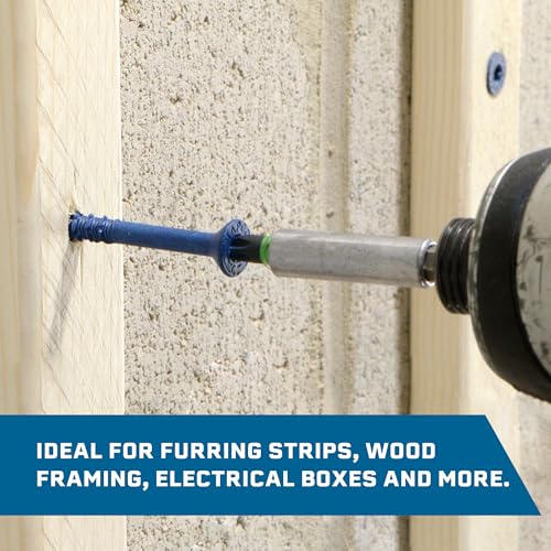 Tapcon 3/16 x 2-1/4" Star Head Blue Climaseal™ Concrete Screws, 225 PCS 3/16" x 2-1/4" 225.0