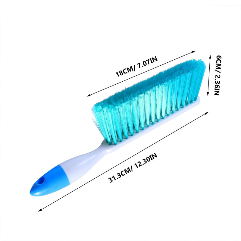 STOBAZA Anti-Slip Dust Removal Brush with Soft Bristles for Upholstery Sofa Bed Sheets and Carpet Cleaning Lightweight Ergonomic Handle for Home and Car Use