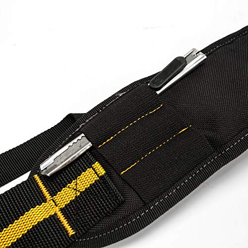 MELOTOUGH 1 PACK Tool Belt Suspenders Heavy Duty Work for Carpenter Electrician Work Suspension Rig + 2 PACK Tool Holster Cordless Drill Holster/Hook Single