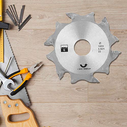 Biscuit Jointer Blade, 100mm Carbide Biscuit Jointer Blade Cutter Replacement for Woodworking