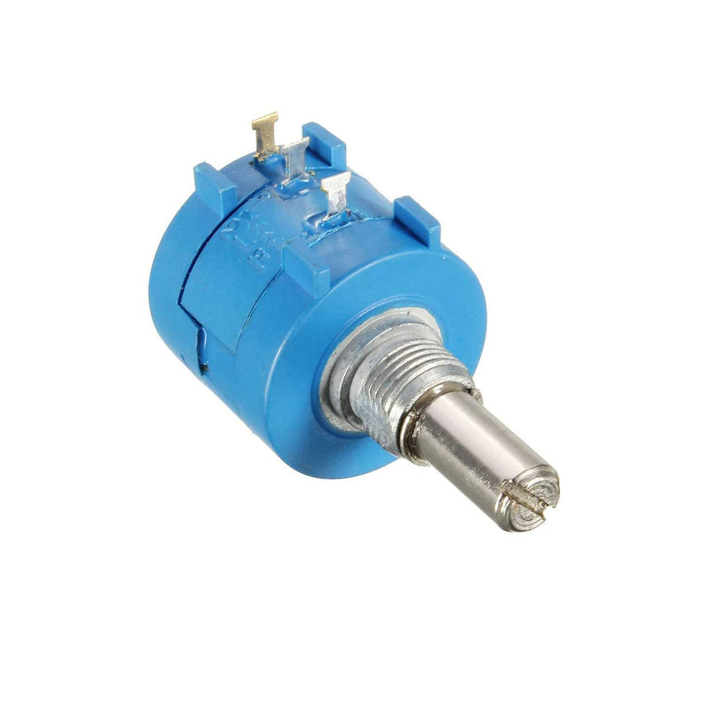 Hailege 3pcs 3590S-2-103L 10K Ohm 10-Turn Rotary Wire Wound Precision Potentiometer Pot