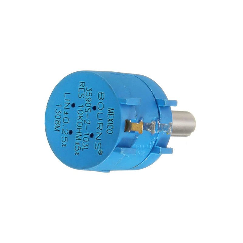 Hailege 3pcs 3590S-2-103L 10K Ohm 10-Turn Rotary Wire Wound Precision Potentiometer Pot