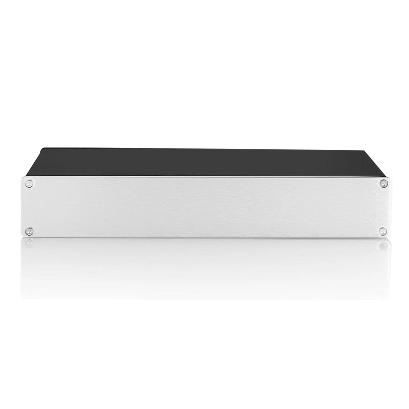 Aluminium Housing for DIY Amplifier DAC Home Amplifier Chassis Box, Controller Aluminium Box, Electronic Project Housing Circuit Board Box Split Type DIY Housing (259 x 168 x 43 mm) 259x168x43 mm
