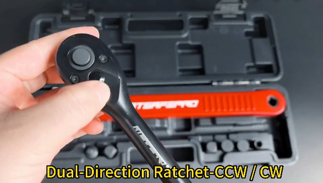 9 Pcs Offset Extension Wrench Set, 13.2" Chain Drive Wrench & 3/8" Ratchet