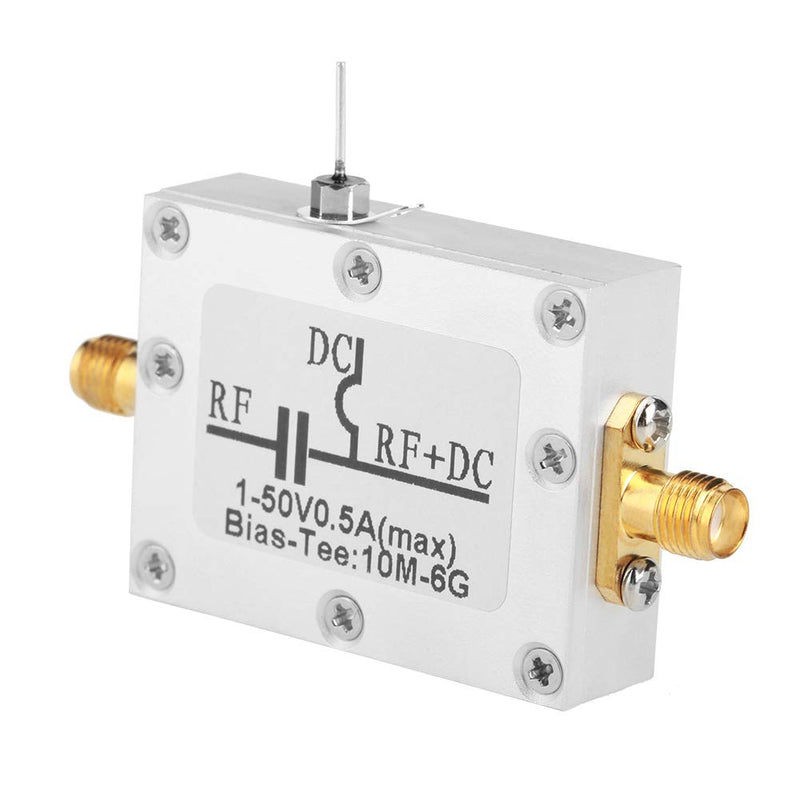 1pc 10MHz-6GHz Frequency Bias T Broadband Radio Transmission Microwave Coaxial Bias Low Noise Amplifier Module