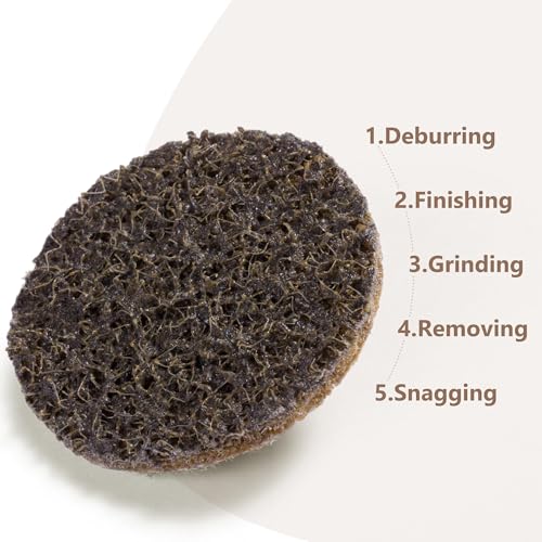 150 PCS Sanding Discs 2 Inch Quick Change Sanding Discs Die Grinder Sanding Disc Fine Coarse Medium Surface Conditioning Discs for Burr Finish Rust Paint Removal 150PCS 2 inch
