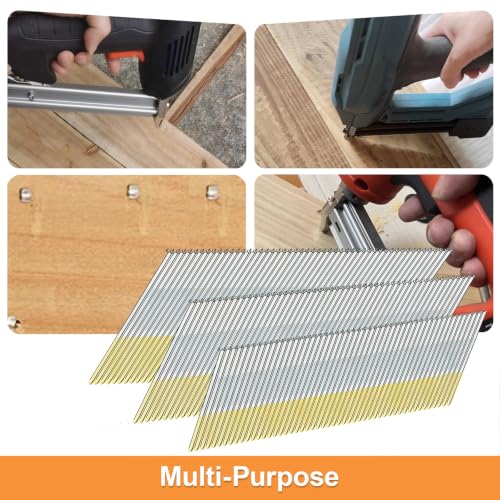 15 Gauge DA Angled Finish Nails,2-1/2",2",1-1/4":900Pcs 3Sizes(2-1/2",2",1-1/4")---900pcs