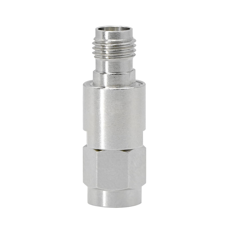 TOJOIN 12.4GHz 3dB RF Coaxial Attenuator 2W 50Ohm SMA Male to Female RF Coaxial SMA Attenuator Fixed Attenuator 2 Pieces Copper Attenuator
