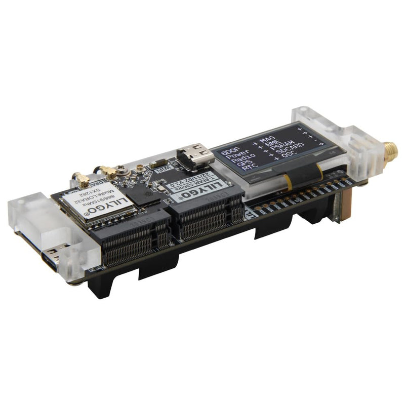 LILYGO T-BeamSUPREME Meshtastic 915Mhz ESP32-S3 LoRa L76K GPS WiFi Bluetooth Module TTGO Development Board with 1.3inch SH1106 OLED L76K Meshtastic Firmware