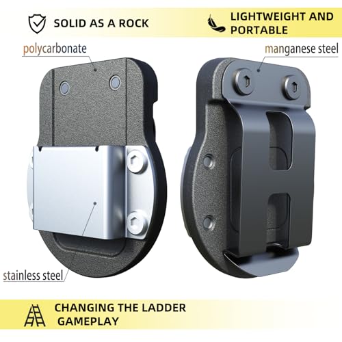 Magnetic Tool Holder | Drill Holder, Magnet Belt Clip Holster for Hammer,Screw,Pliers,Spanner,Trowel | Clip-on Tool Belt Drill Holder for Impact Driver,Any Tools w/Hanger Clips.