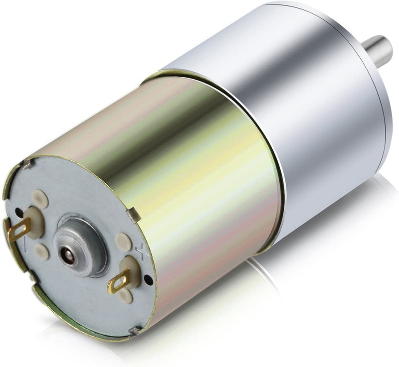 ICQUANZX DC Gear Motor 12V 200R High Torque Electric Micro Speed Reduction Gear Motor with Center Output Shaft Diameter Gearbox