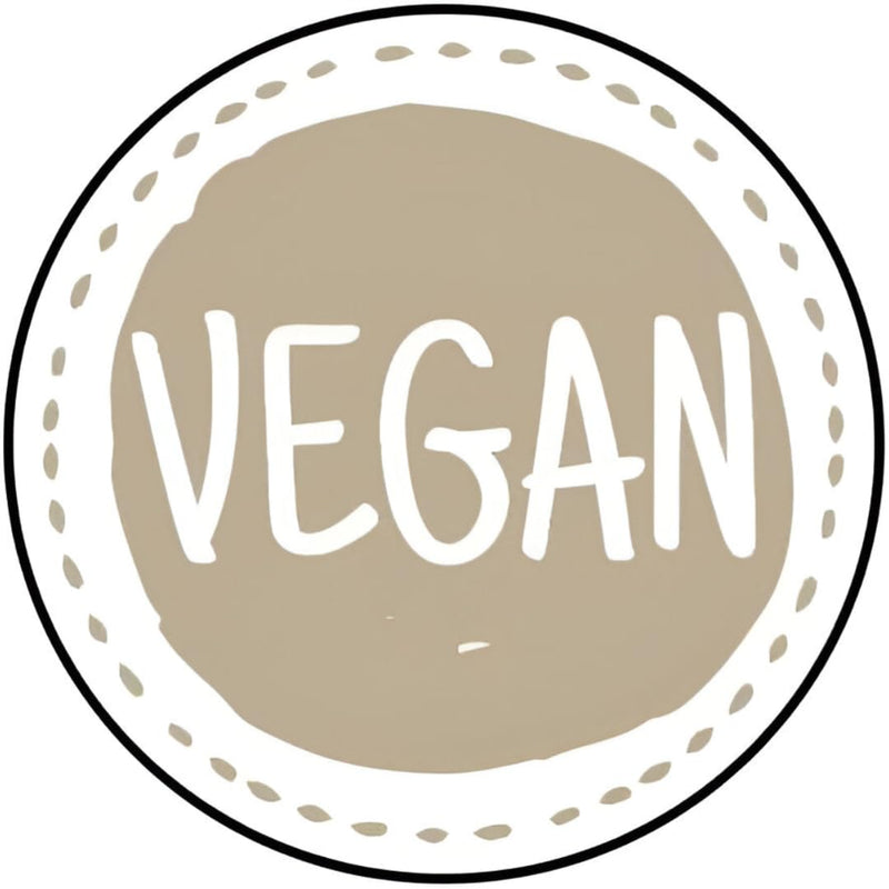 ChromaLabel 1 Inch Permanent Round, Color Code Food Dot Labels, Natural, Organic, Vegan Dots: 1,000/PACK, Vegan 1"