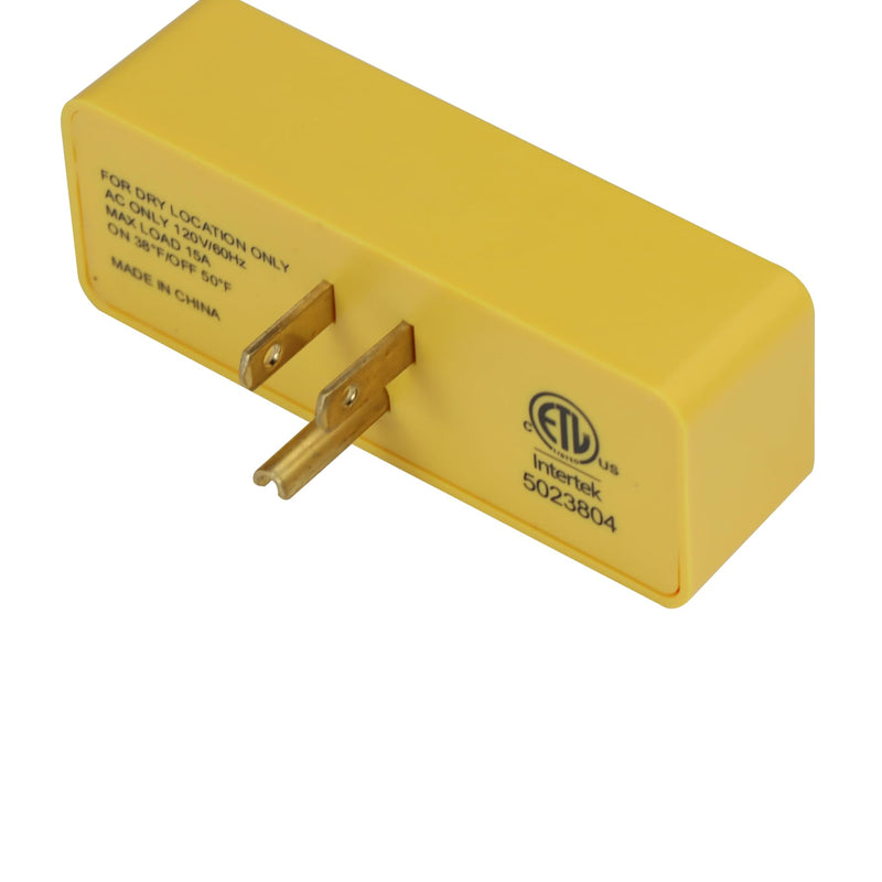 HEATIT ET-21 Freeze Thermostatically Controlled Outlet On at 38F /Off at 50F ET-24 1PCS 1.0