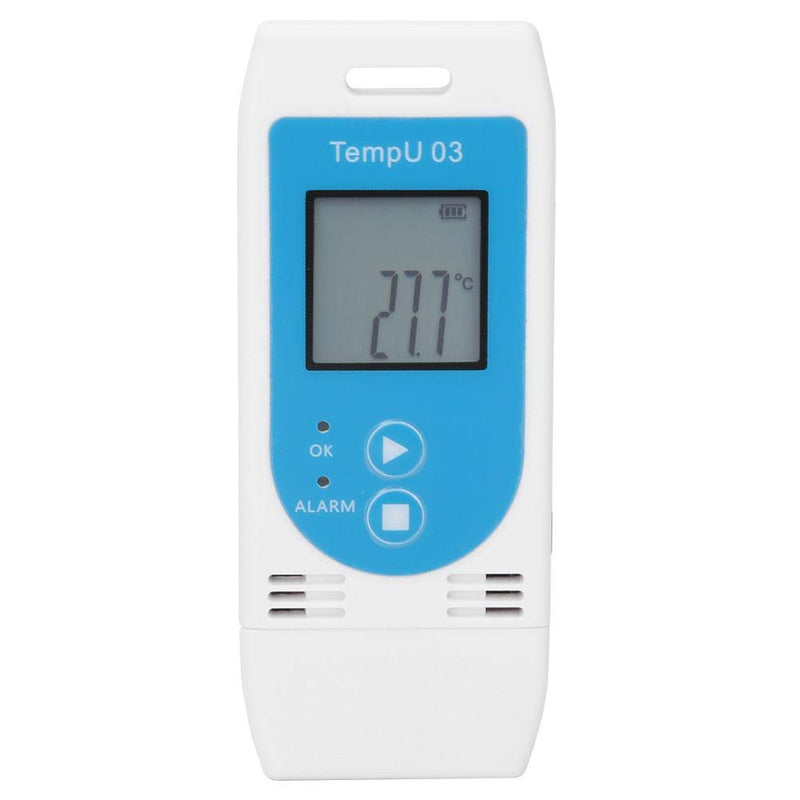 Data Logger USB Temperature and Humidity Recorder PDF GSP Reusable Use LCD display standard for warehouse management with 32000 data capacity