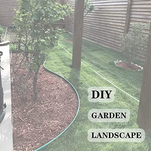 Garden Landscape Stakes 25 Pcs,10 Inch Lawn Edging Plastic Stakes for Outdoor Decorations,Edging & Terrace Board-Brown 25 pack brown