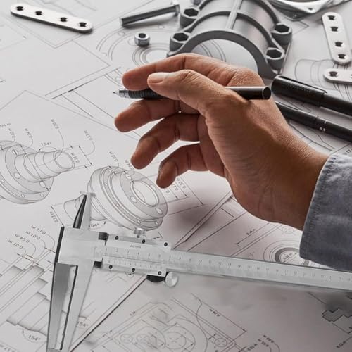 Inside Groove Vernier Caliper 9-200mm, Inner Vernier Calipers Carbon Steel, Professional Carbon Steel Double Claw Inner Groove Vernier Calipers(9-300mm)