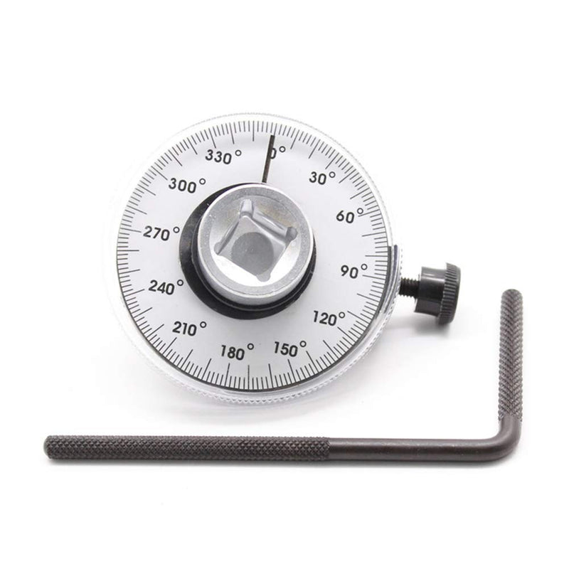 1/2 Inch Torque Wrench Angle Gauge Tool,360° Adjustable 1/2" Drive Torque meter Wrench Set,Professional Measure Tool,Father's Day Gift