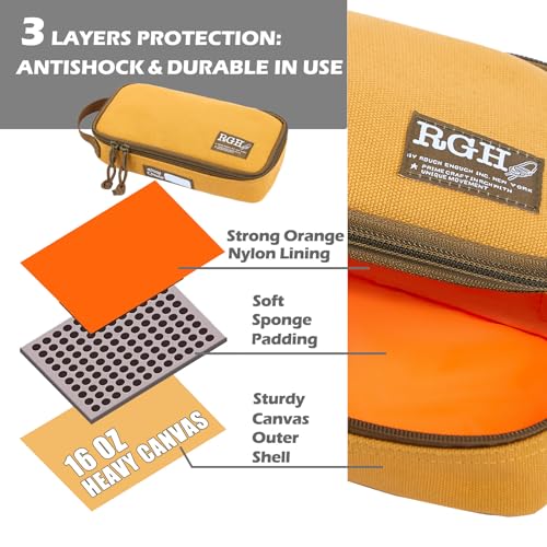 Rough Enough Small Tool Bag Portable Tool Box EDC Pouch Organizer with Handle