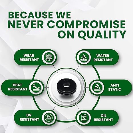 3 in 1 Rubber Grommets for Wiring in 18 Different Sizes (125 Pcs), Nuts and Bolts Assortment Kit (900 Pcs) & Metric Nuts and Bolts Screws Kit in 30 Sizes (890pcs)