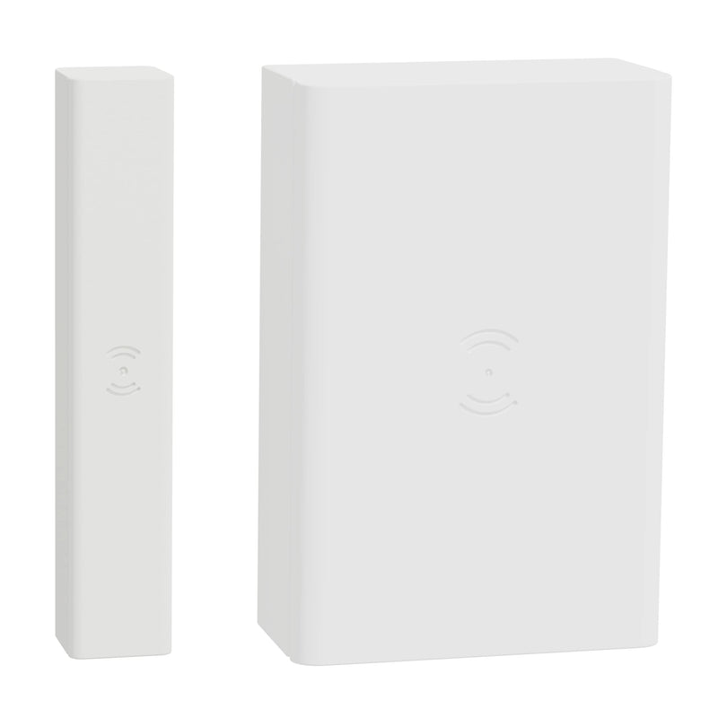 Schneider Electric CCT591012 Wiser Smart Home window-door sensor standalone or via app, burglary protection, window monitoring via APP, compatible with Amazon Alexa and Google Home