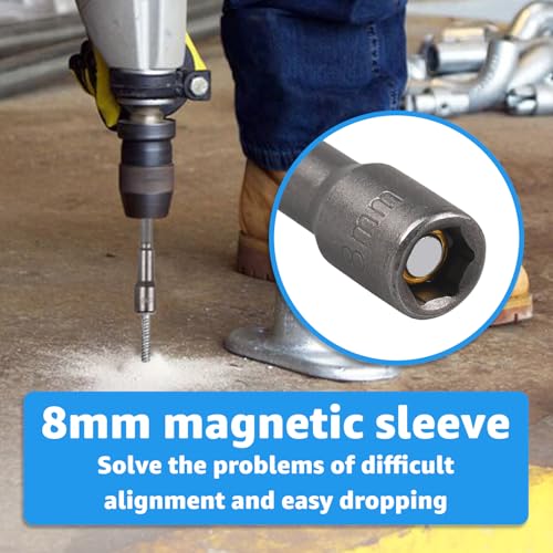 410 Stainless Steel Hex Concrete Screw 1/4" x 1-1/4" Concrete Screws