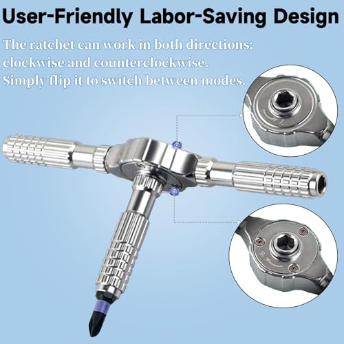 40 in 1 Magnetic Ratchet Screwdriver Set, DIY Ratchet Screwdriver Set 40