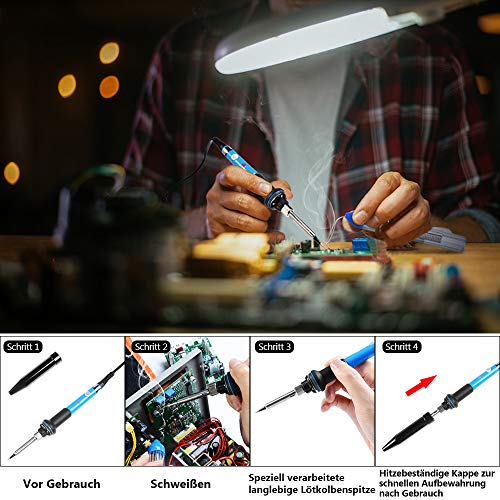 Handskit 12 in 1 Soldering Iron Set, black